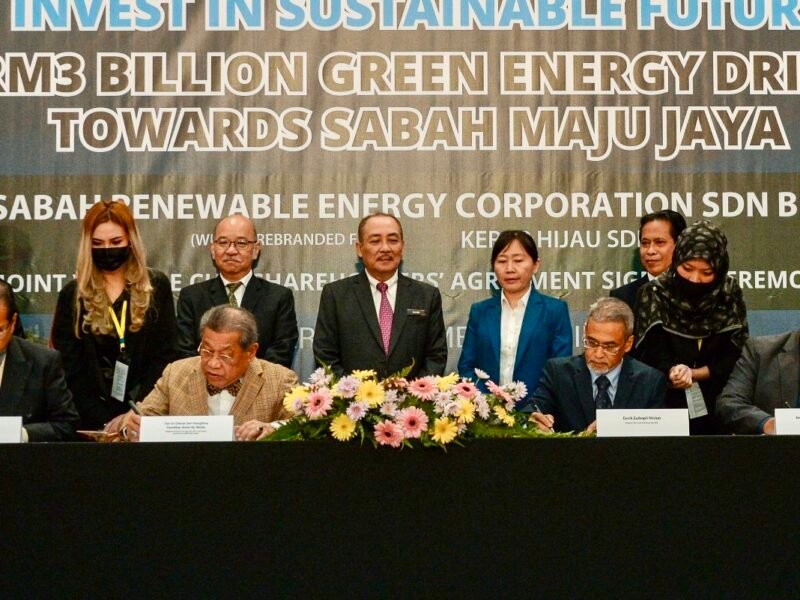 YS dan G Capital meterai perjanjan<br>tenaga boleh diperbaharui
