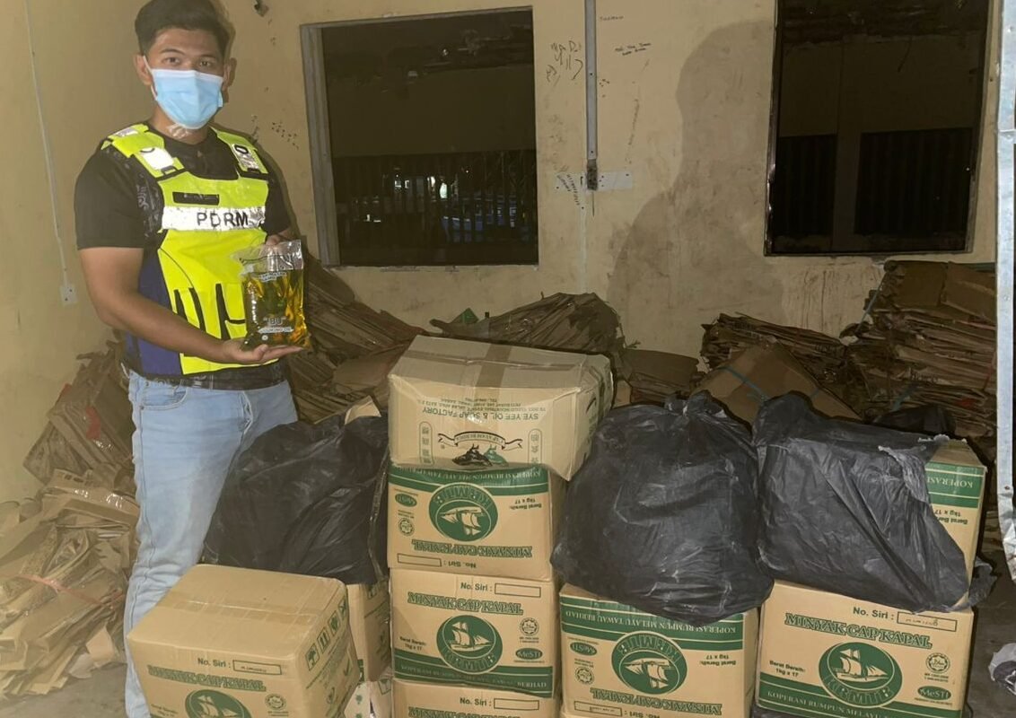 PPM rampas minyak masak yang cuba diseludup keluar