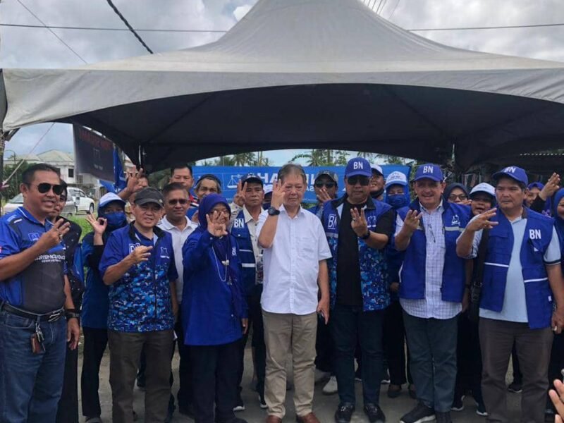 Mohammaddin bantu calon GRS di Lahad Datu