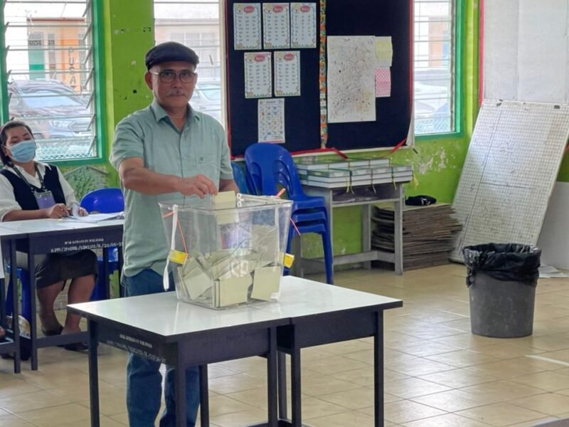 Kiandee buang undi, suasana di Beluran tenang