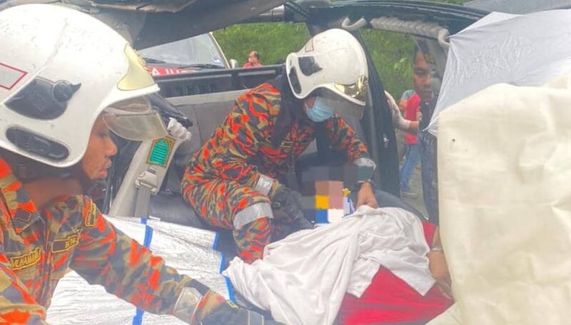 Satu maut, 2 cedera dalam nahas jalan raya di Lahad Datu