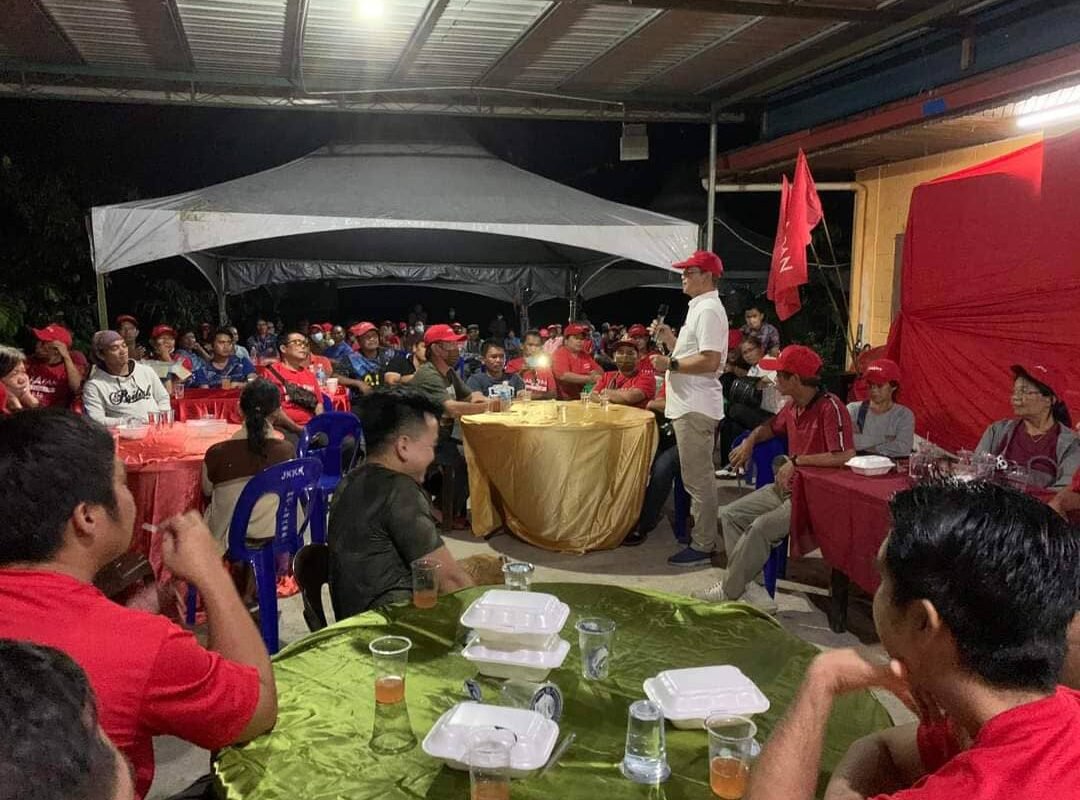 Calon Pejuang, Bebas tidak rancak berkempen di Tuaran